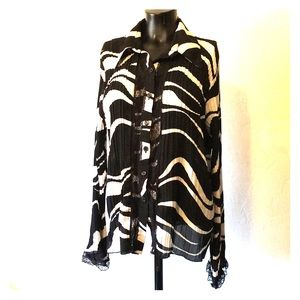 Jennifer L. Lloyd Women The Wave Blouse